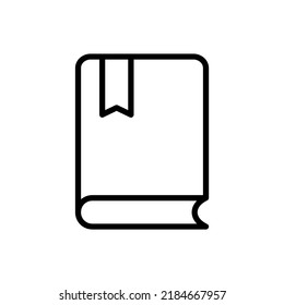 Book simple icon vector. Flat design.ai