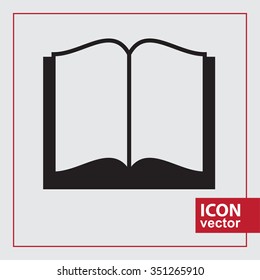 Book Simple Icon Vector Illustration