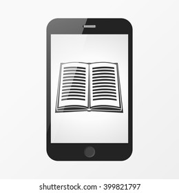 Book in smartphone