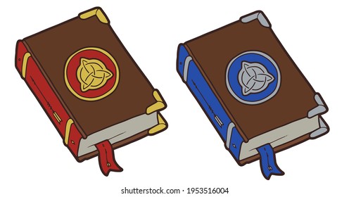 Book Of Spells. Ancient Tome. 