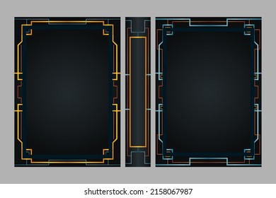 Book spine design. Study books cover. Vector illustration.