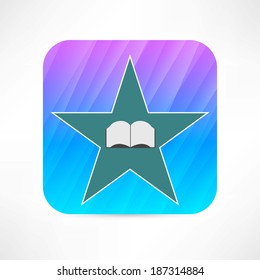 book in the star icon