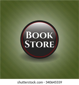 Book Store black emblem or badge