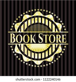 Book Store gold emblem