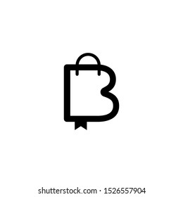 Book Store graphic design template, vector isolated illustration