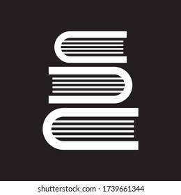 book store icon , library icon
