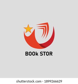 book store logo design templet 