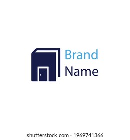 Book store Logo, icon, symbol Template