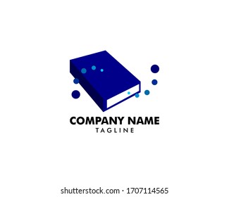 Book store logo icon vector template