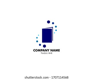 Book store logo icon vector template