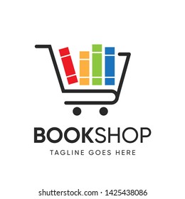 Book Store Logo Template Design Vector