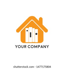 Book Store Logo Template Design Vector