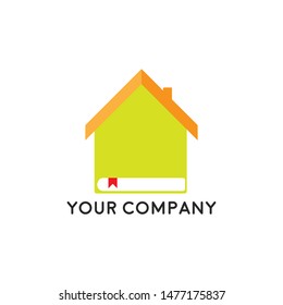 Book Store Logo Template Design Vector