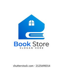 Book Store Logo Template Design Vector