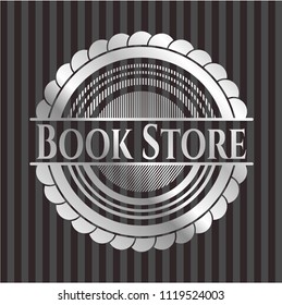 Book Store silvery emblem