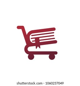 Book store smart logo template