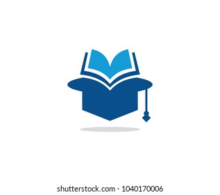 Book Student Logo Stock Vector (royalty Free) 1040170006