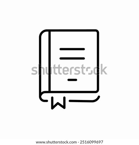 book study education icon sign