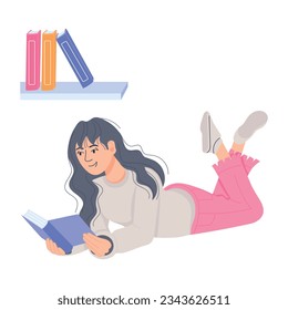 Flachbilddesign für Buchstudien 