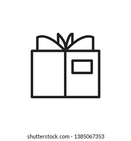 book, study icon vector template