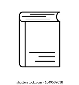 Buch zum Studieren des Liniensymbols