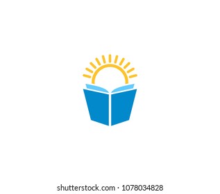 Book sun logo 