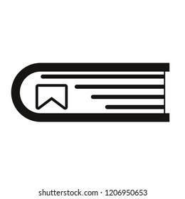 book supply school on white background outline