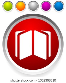 Book symbol icon for knowledge, education and such concepts