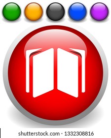 Book symbol icon for knowledge, education and such concepts