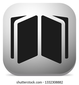 Book symbol icon for knowledge, education and such concepts