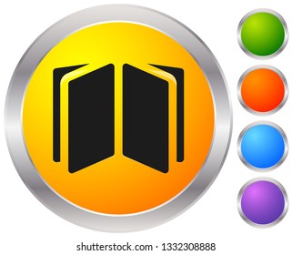 Book symbol icon for knowledge, education and such concepts
