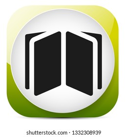 Book symbol icon for knowledge, education and such concepts