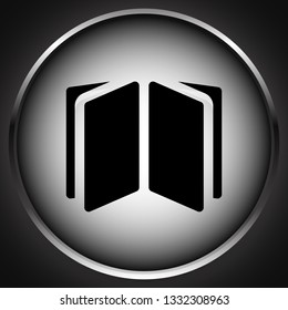 Book symbol icon for knowledge, education and such concepts
