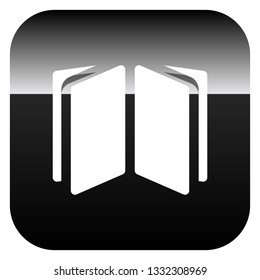 Book symbol icon for knowledge, education and such concepts