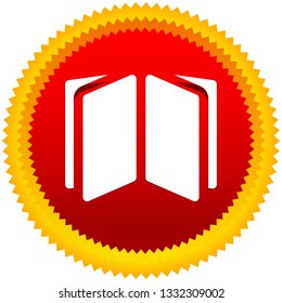 Book symbol icon for knowledge, education and such concepts