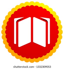 Book symbol icon for knowledge, education and such concepts