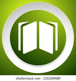 Book symbol icon for knowledge, education and such concepts