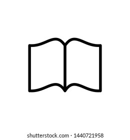 Book symbol icon vector illustration