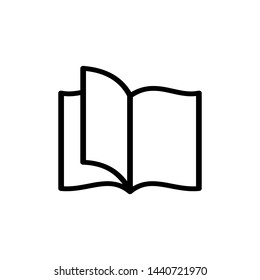 Book symbol icon vector illustration
