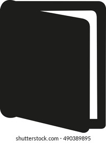 Book symbol standig