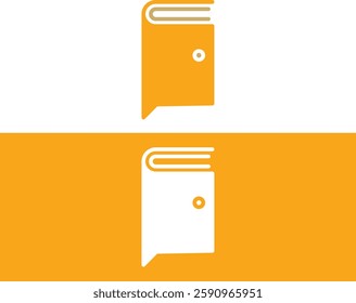 The book symbol in vector format