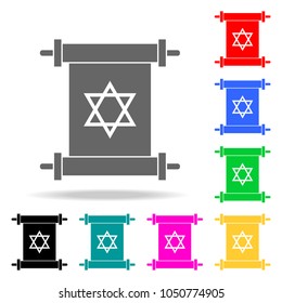 book of the Talmud icon. Elements of religion multi colored icons. Premium quality graphic design icon. Simple icon for websites, web design, mobile app, info graphics on white background