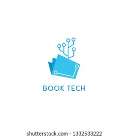 Book Tech Logo Design