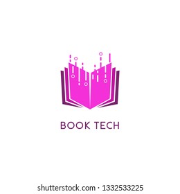 Book Tech Logo Design