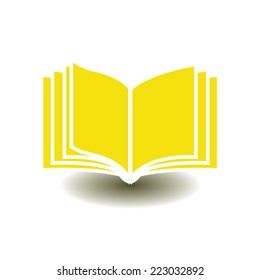 book template. vector illustration