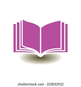 book template. vector illustration