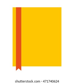 book text isolated icon vector illustration design