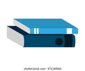 book text school icon vector isolated graphic