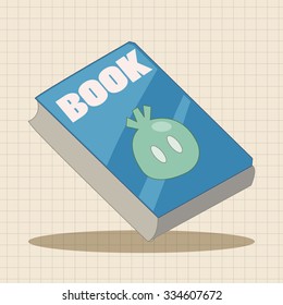 book theme elements vector,eps