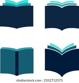 Buchen - dünne Linie, Vektorsymbol-Set. Pixel perfekt. Bearbeitbarer Strich.